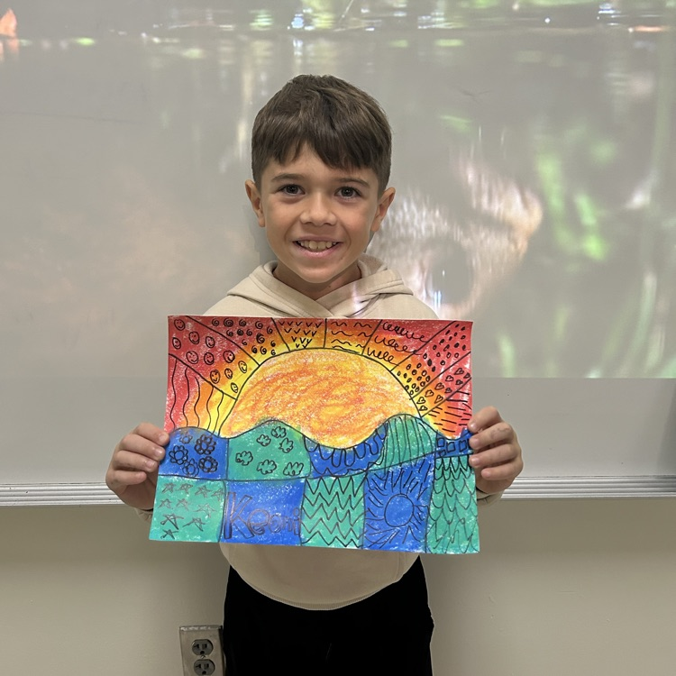 beautiful sunset and rolling hills Keoni