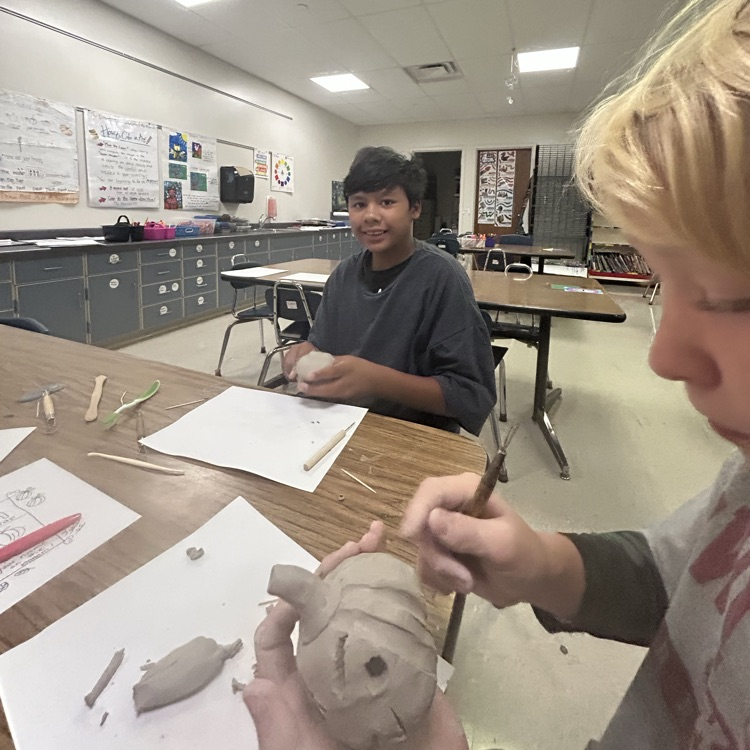 great clay sculptures