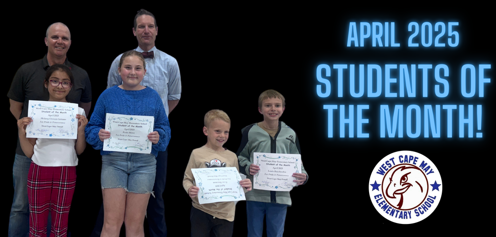April 2025 Students of the Month