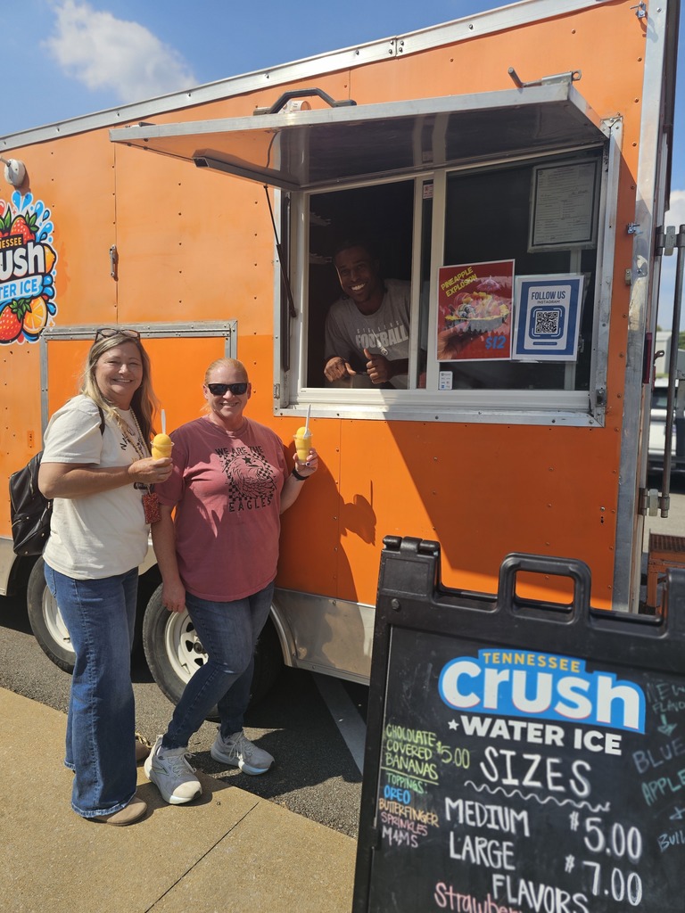 WC teachers "crushed" professional development day. Avery Williamson brought sweet treats to end the week. Pictured: L-R: Jennifer Kemp, Shanna Pafford