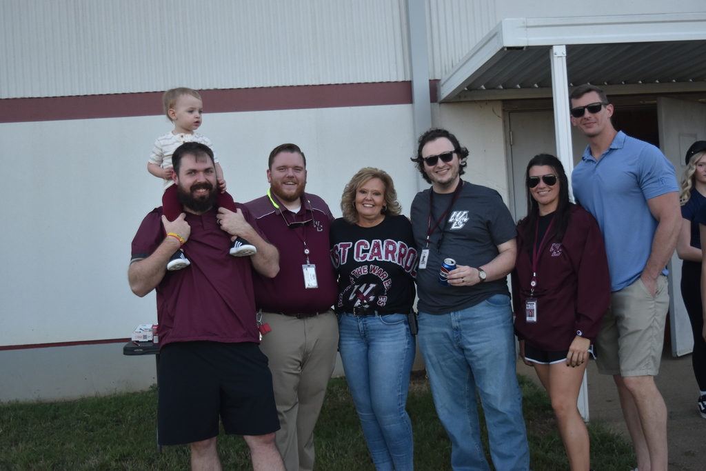WCJHS students and teawchers  performing at homecoming and other festivities