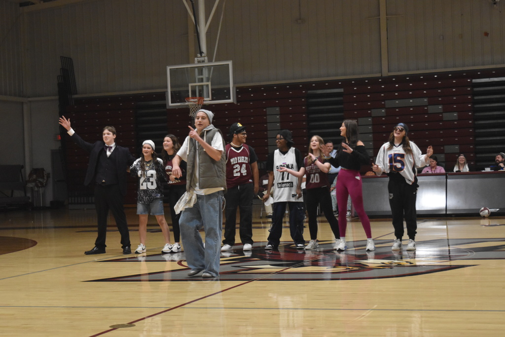 WCJHS students performing at homecoming and other festivities