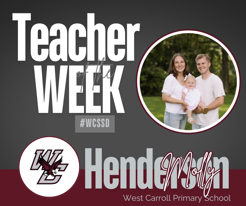 Week 6 Student Highlights Hadyen Weaver, Jackson Meals, and Mya Henderson.