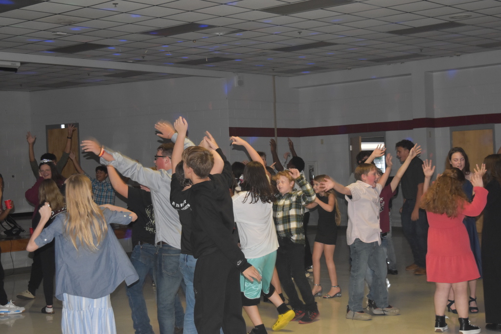 West Carroll Junior High students during Homecoming festivities 