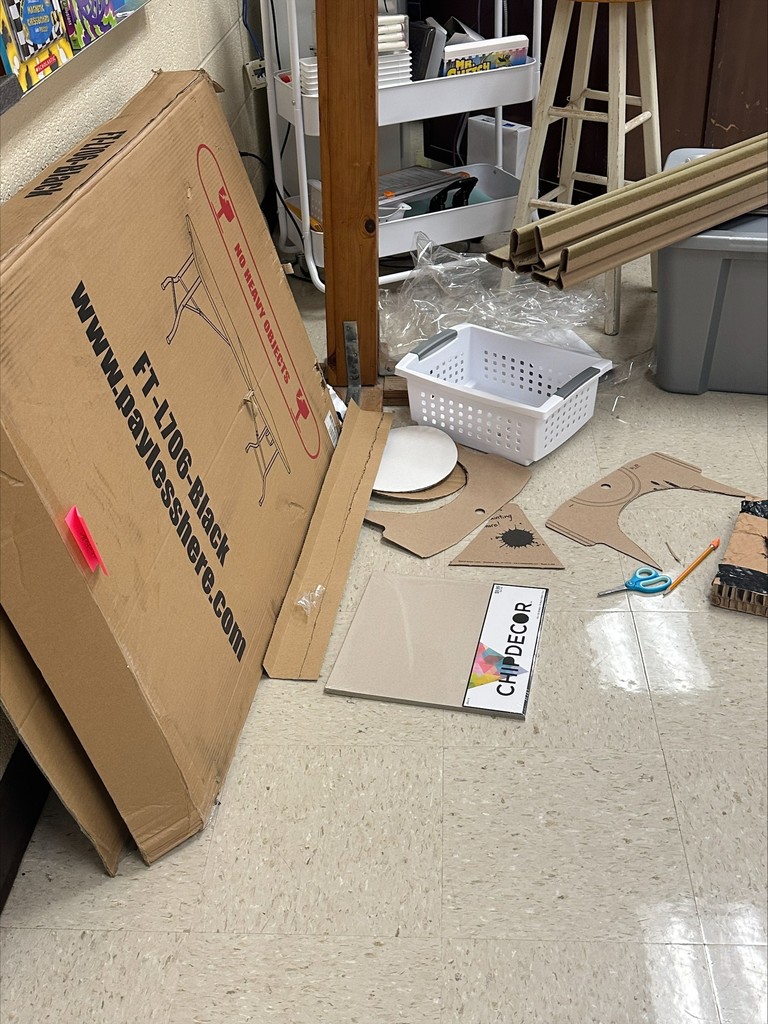 wc beta students prepping for conventin