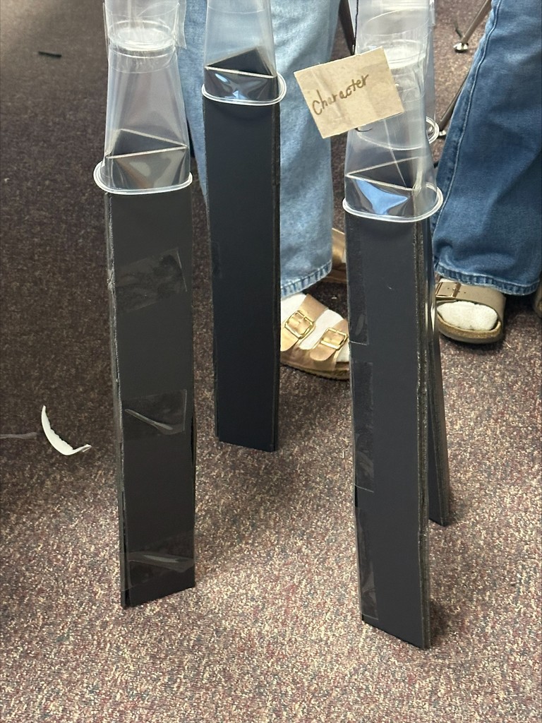 wc beta students prepping for conventin