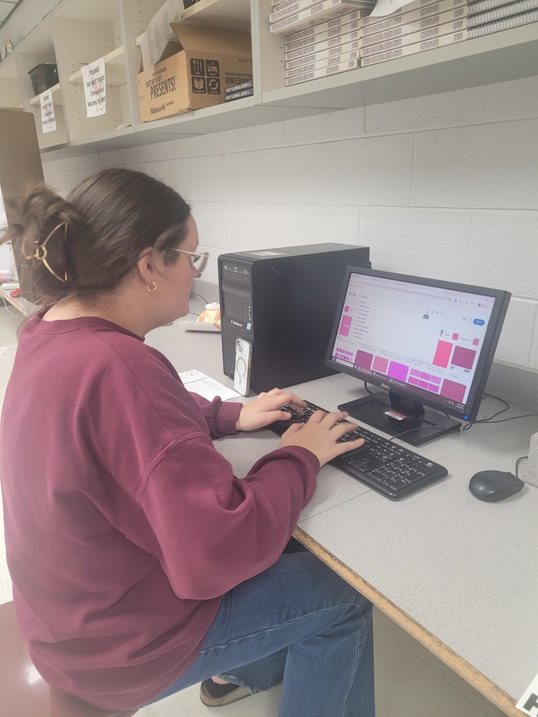 wc beta students prepping for conventin