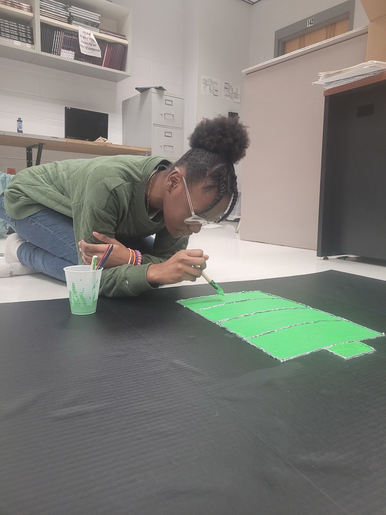 wc beta students prepping for conventin