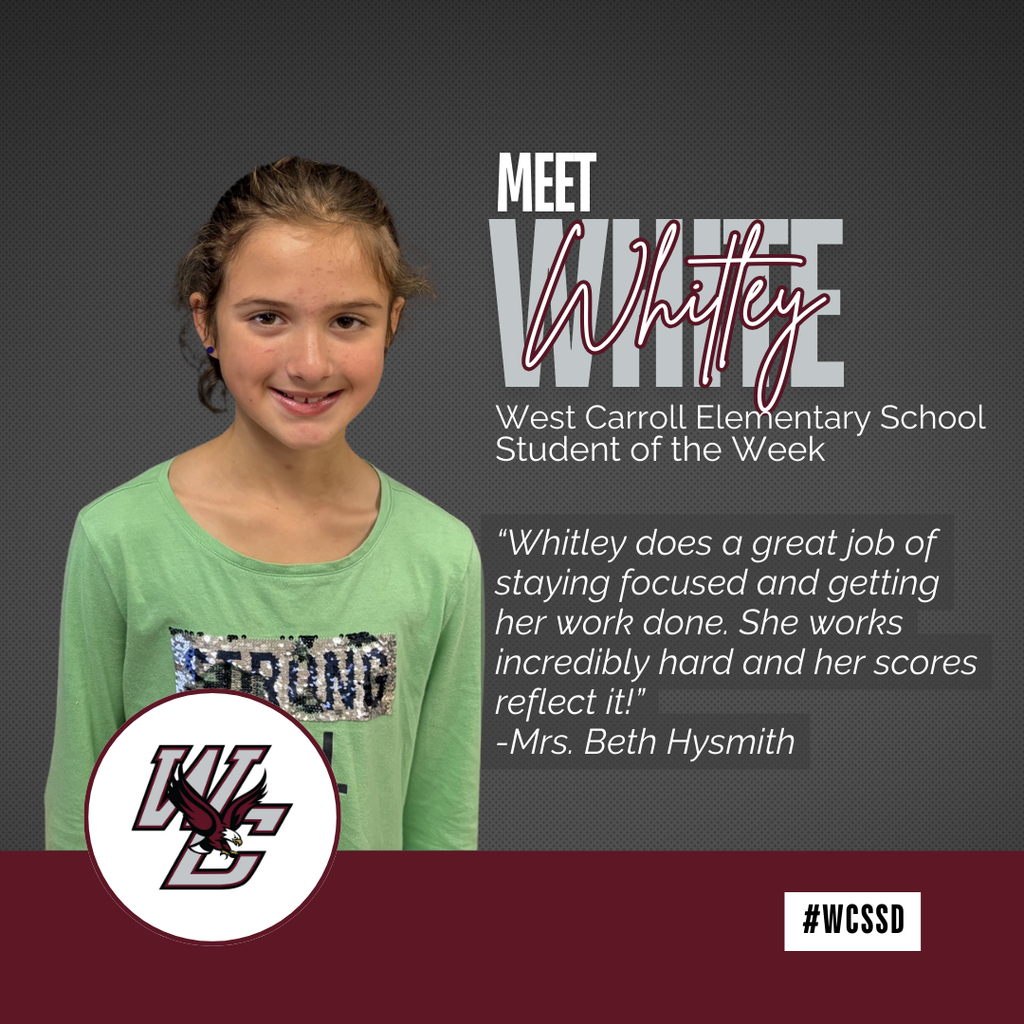 graphic celelbrating week 10 students of the week chandler rimmer jack simpson and whitley white