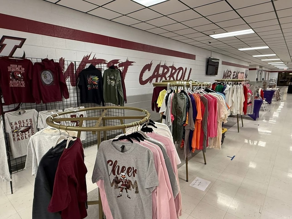 Images from various booths at the West Carroll Holiday Mart