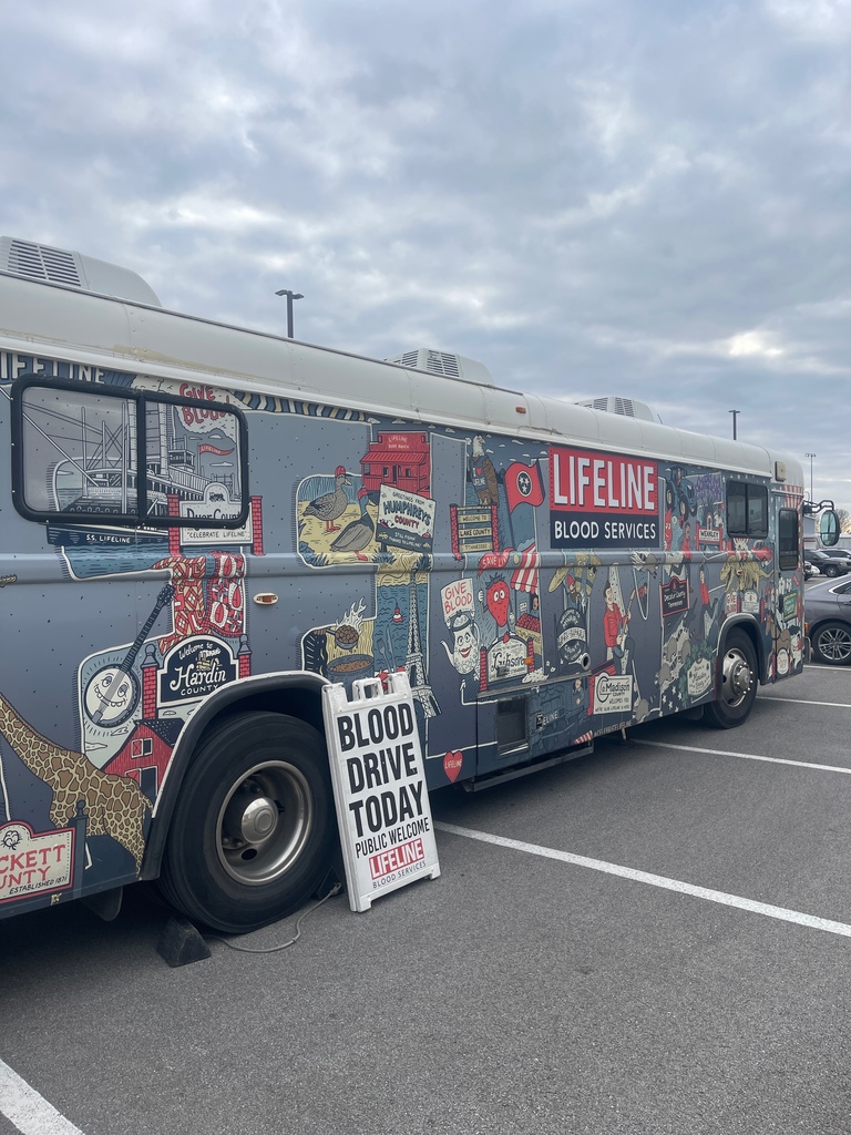 Lifeline Blood Drive Bus