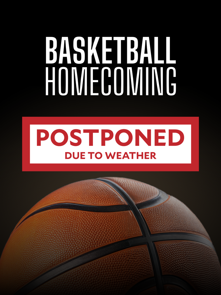 graphic sharing that homecoming is postponed