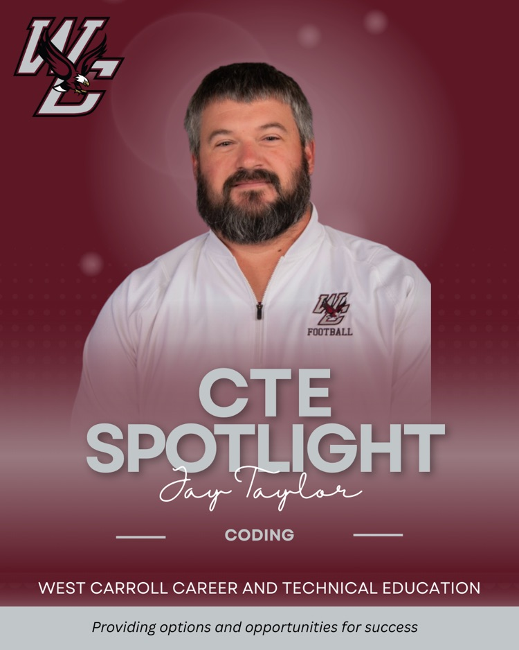 CTE Spotlight: Jay Taylor - Coding
