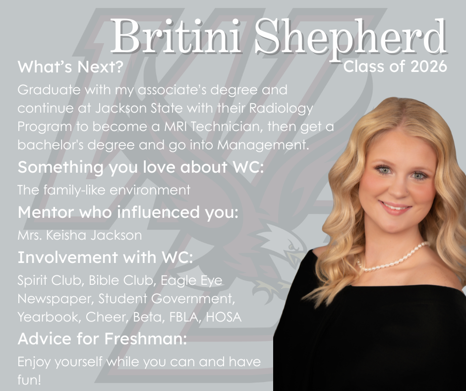 Senior Sunday Spotlight: Britni Shepherd