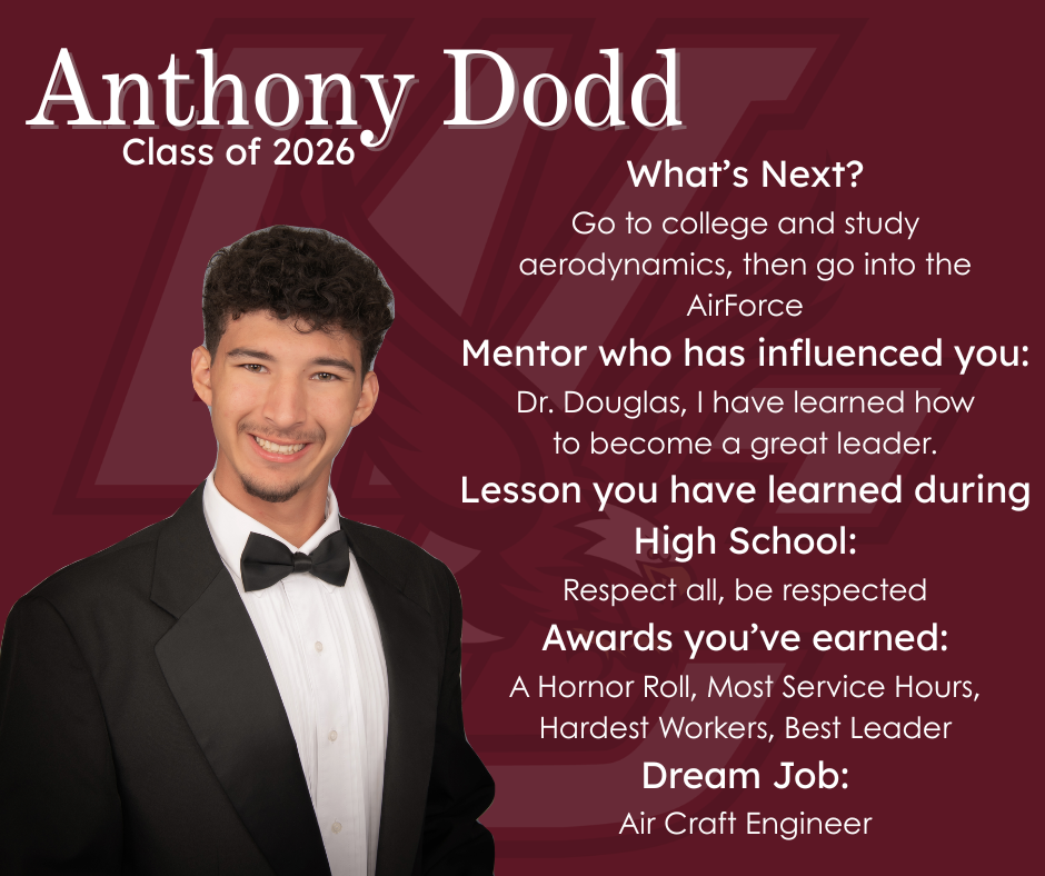 Senior Sunday Spotlight: Anthony Dodd