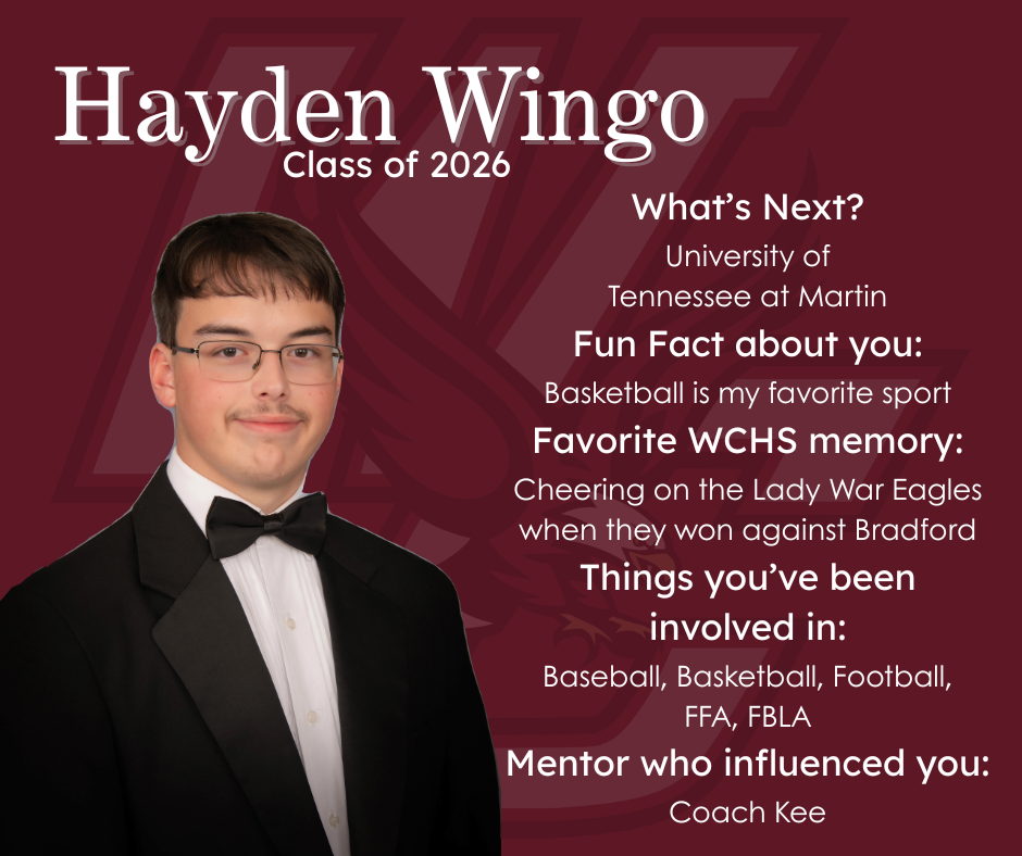 Senior Sunday Spotlight: Hayden Wingo