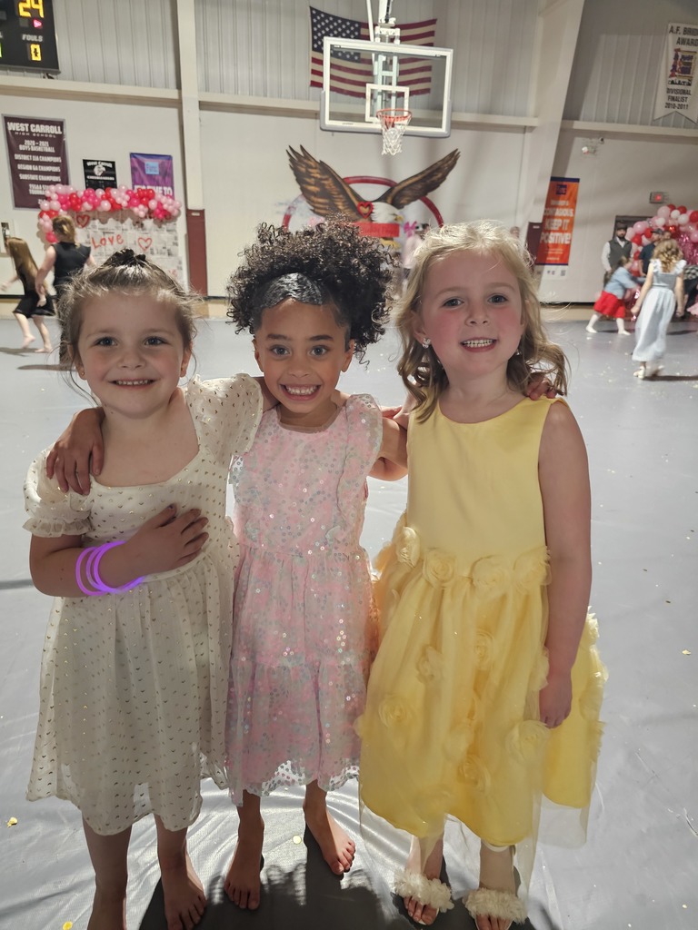 students at daddy daughter dance at wchs gym