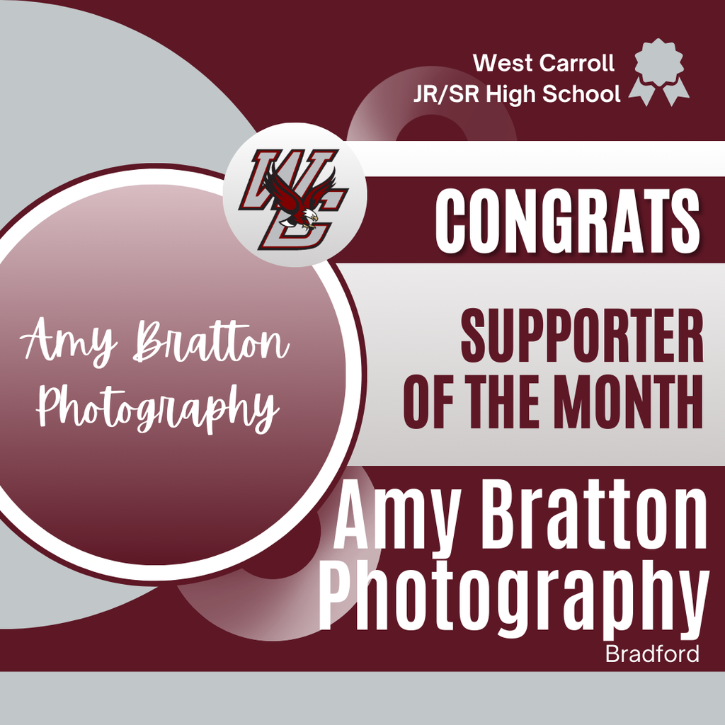 Supporter of the Month Graphic: Amy Bratton Photography 