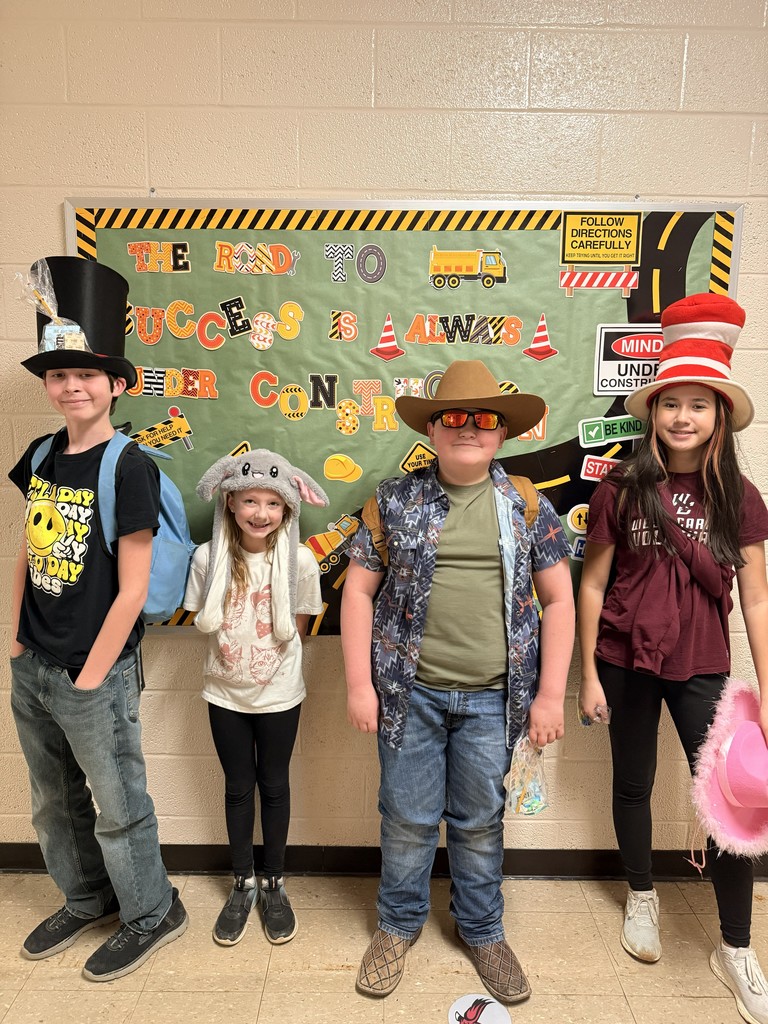 wces celebrates read across america week - students dressed for special spirit days and guest speakers