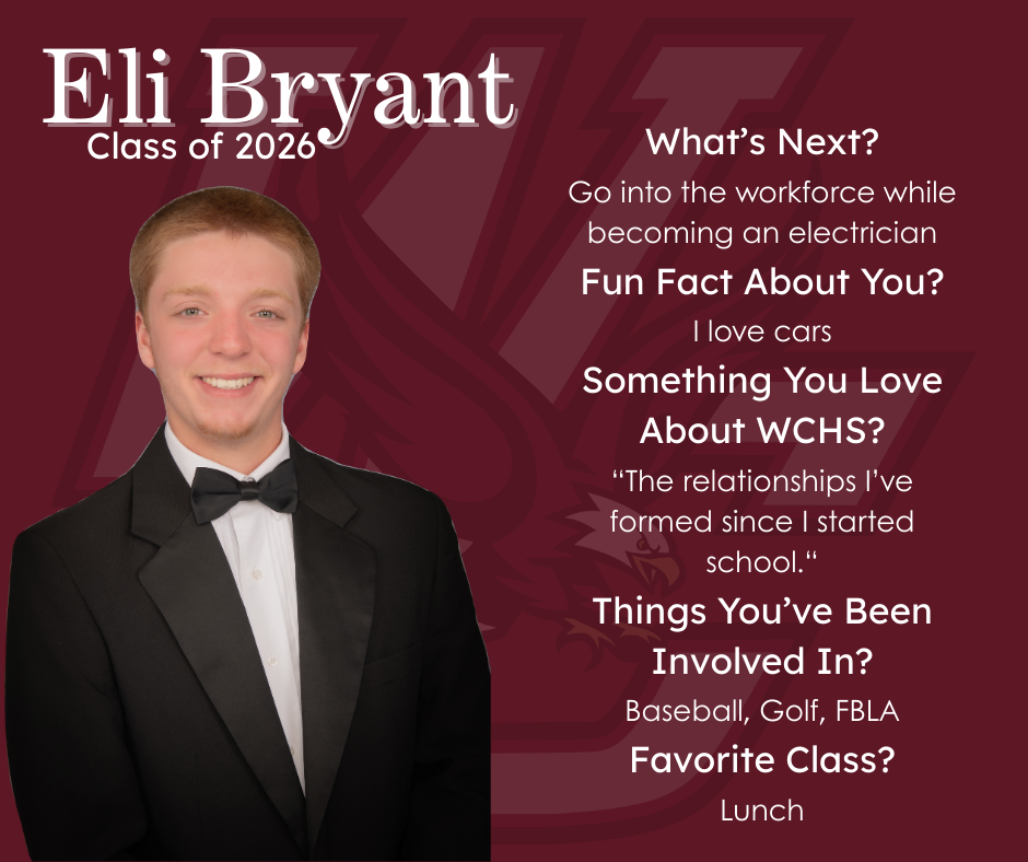 Senior Sunday Spotlight: Eli Bryant