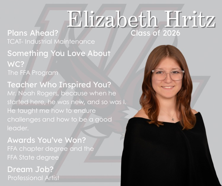 Senior Sunday Graphic: Elizabeth Hritz