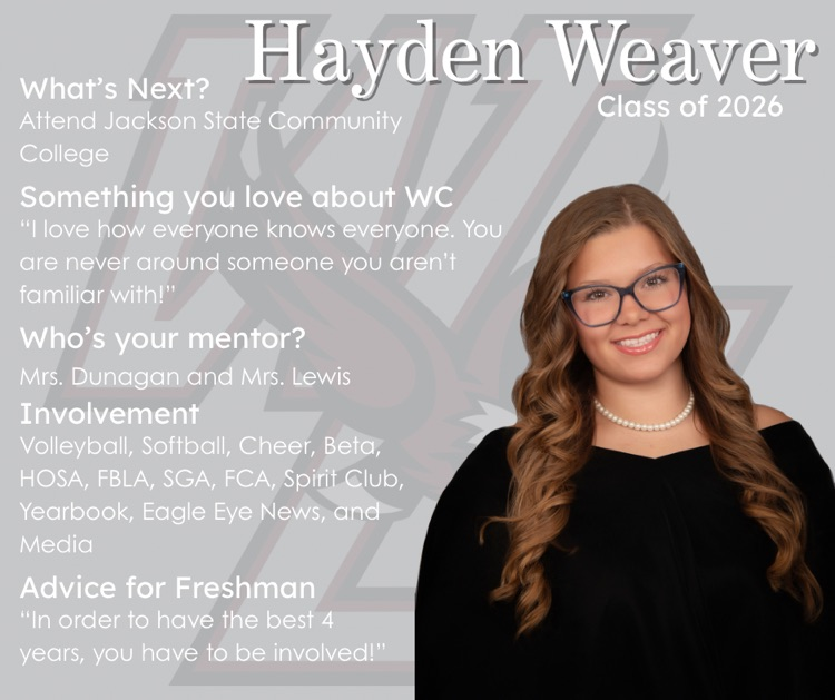 Senior Sunday Graphic: Hayden Weaver