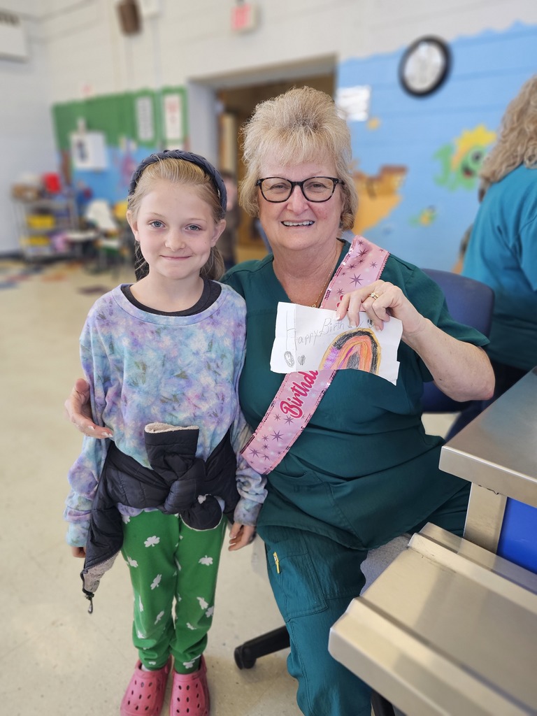 west carroll employees and student wearing green and celebrating st patrick's day