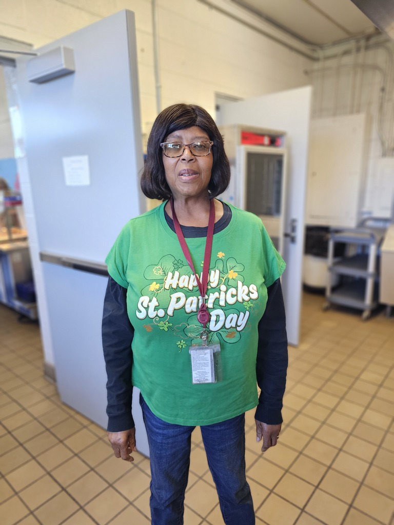 west carroll employees wearing green and celebrating st patrick's day