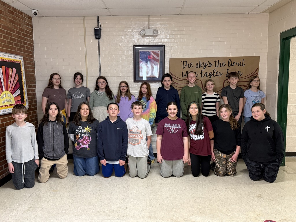 class of west carroll students who won the quarterly contest for attendance