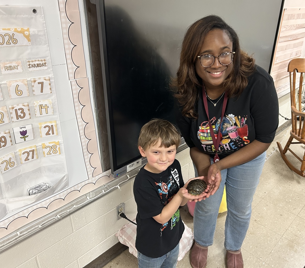 ms taolers class learning about turtle student holding turtle