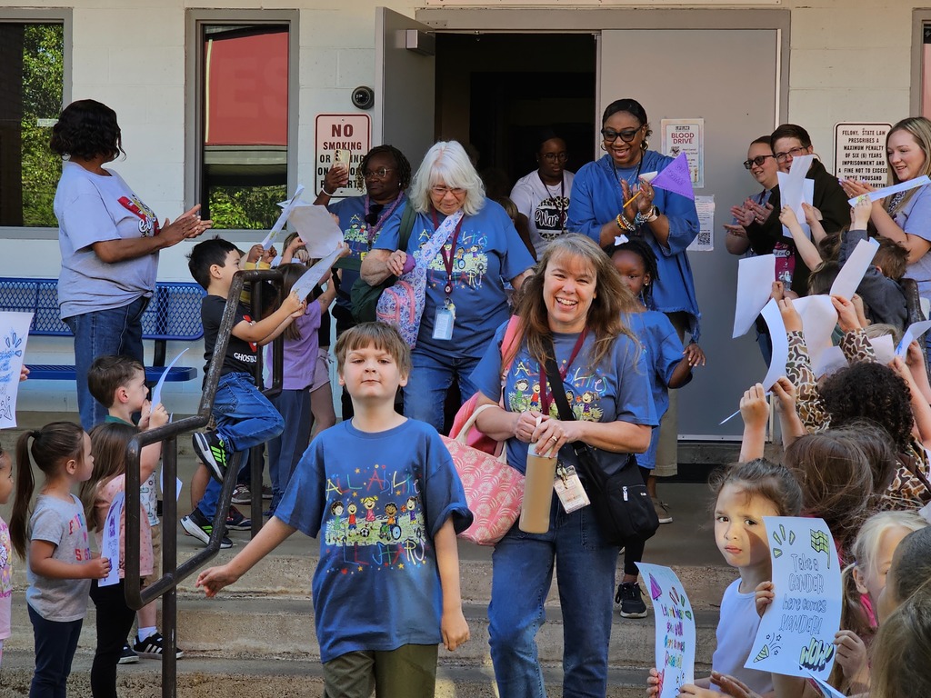 WPS Students Attend the Special Olympics and have a send off at school