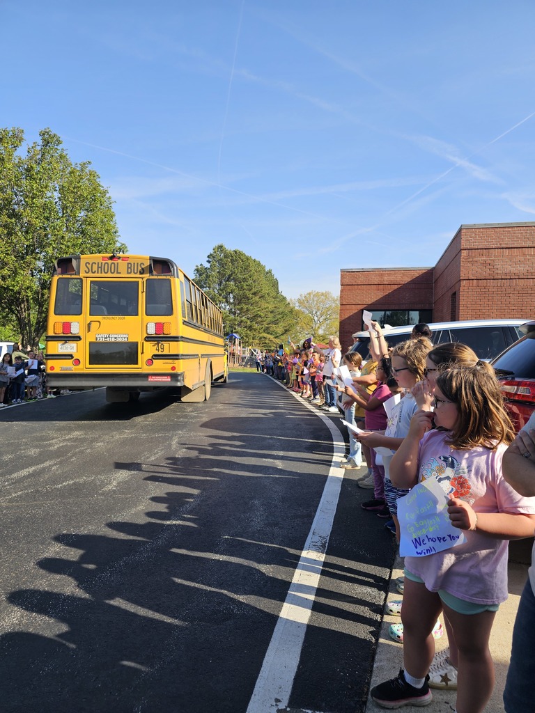 WPS Students Attend the Special Olympics and have a send off at school