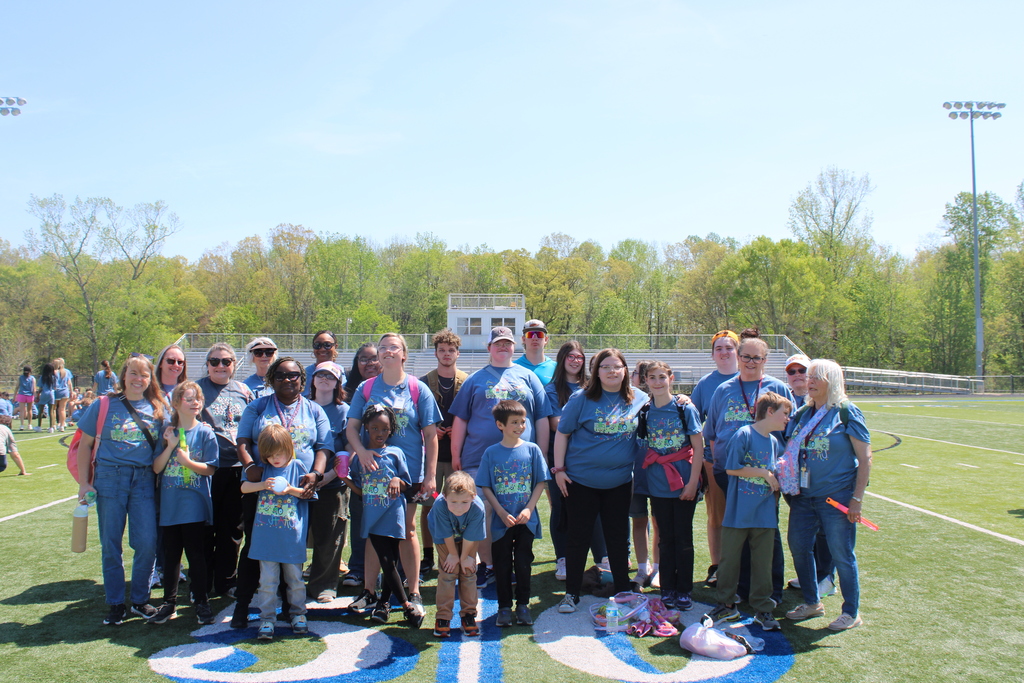 West Carroll Students participating at the Special Olympics 