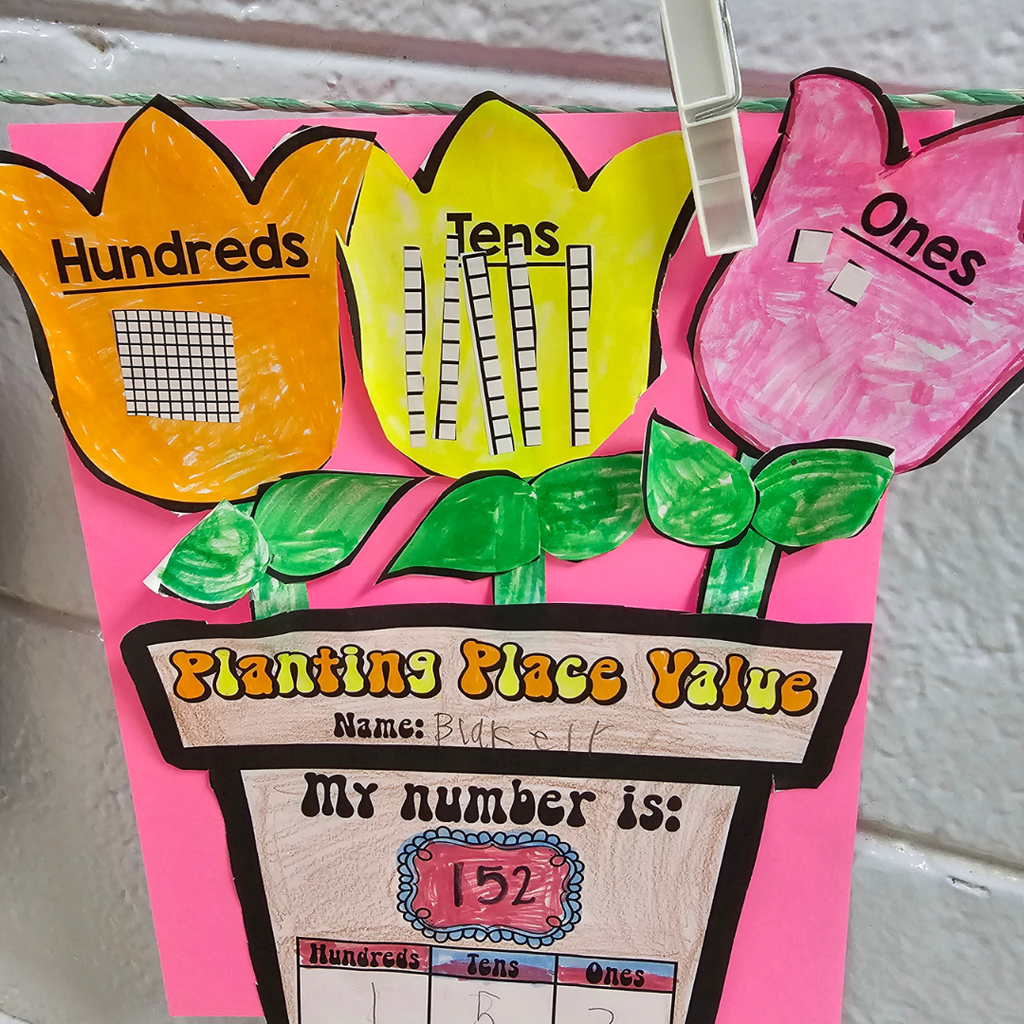 examples of west carroll primary spring projects; butterfly life cycle
