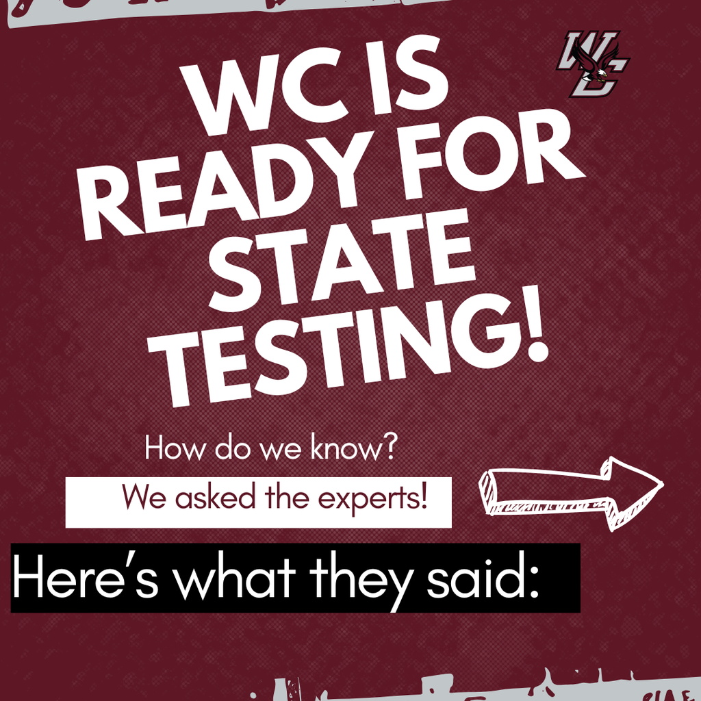 Graphic "WC is Ready for Stat Testing! How do we know? We asked the experts? Here's what they said: