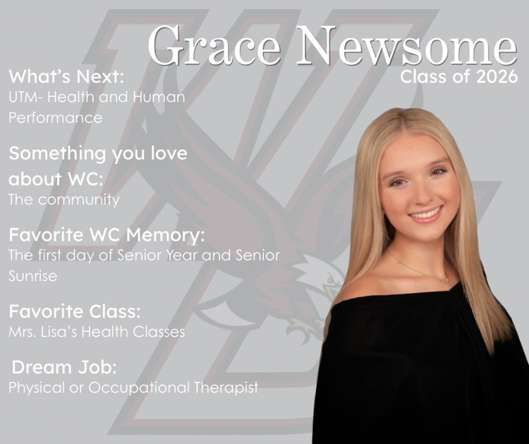 Senior Sunday: Grace Newsome