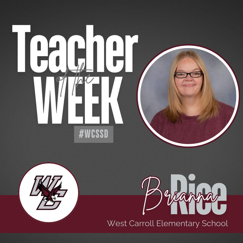 teacher of the week spotlight brianna rice with photo