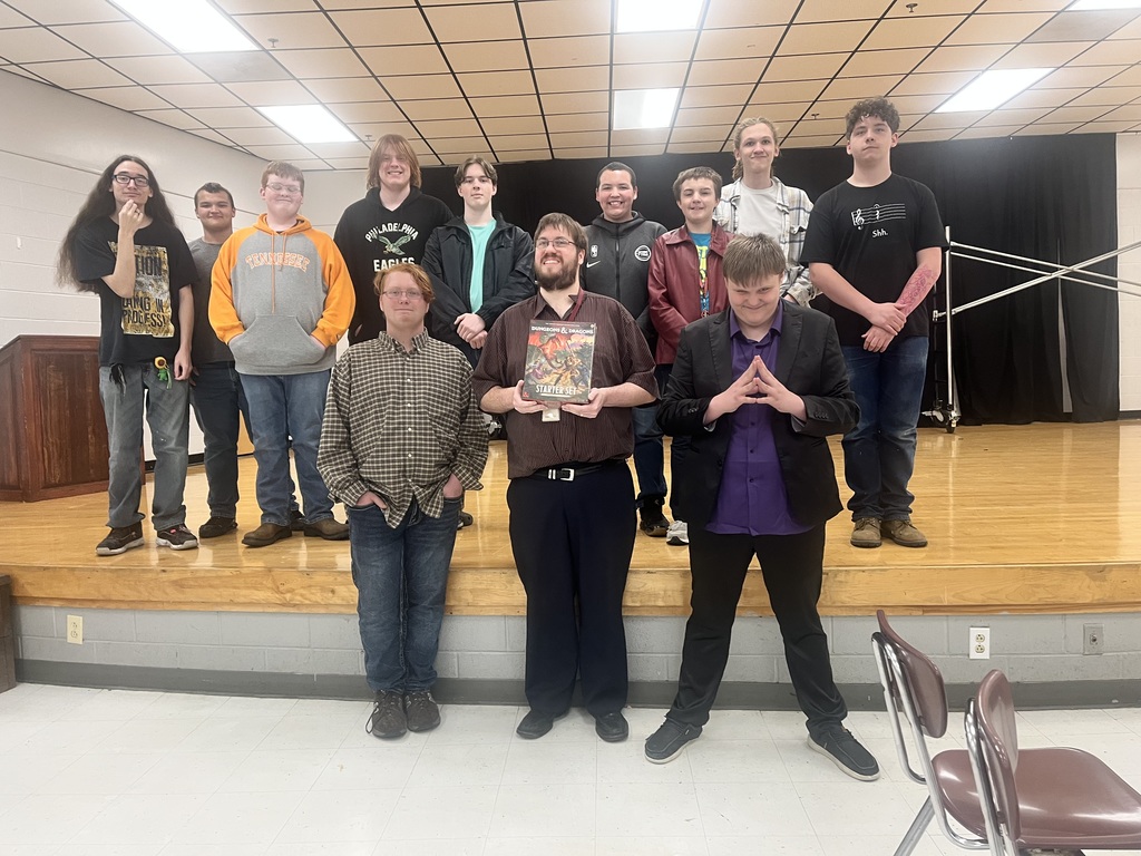 West Carroll D&D Members: Korey Kelly Rylan Forest Tracy Hughes Brayden Arnold Landon Seavers Jacob Smiles Benjamin Morefield Jaxson Barker Aiden Borden Sagan Scott Preston Nash
