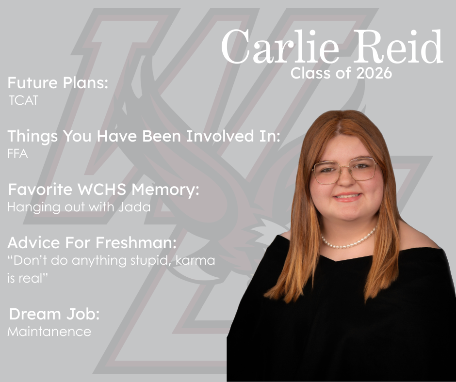 Senior Sunday - Carlie Reid