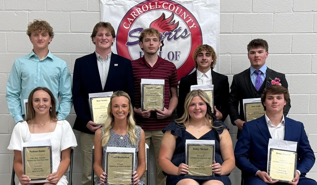 Carroll County Athletes of the Year