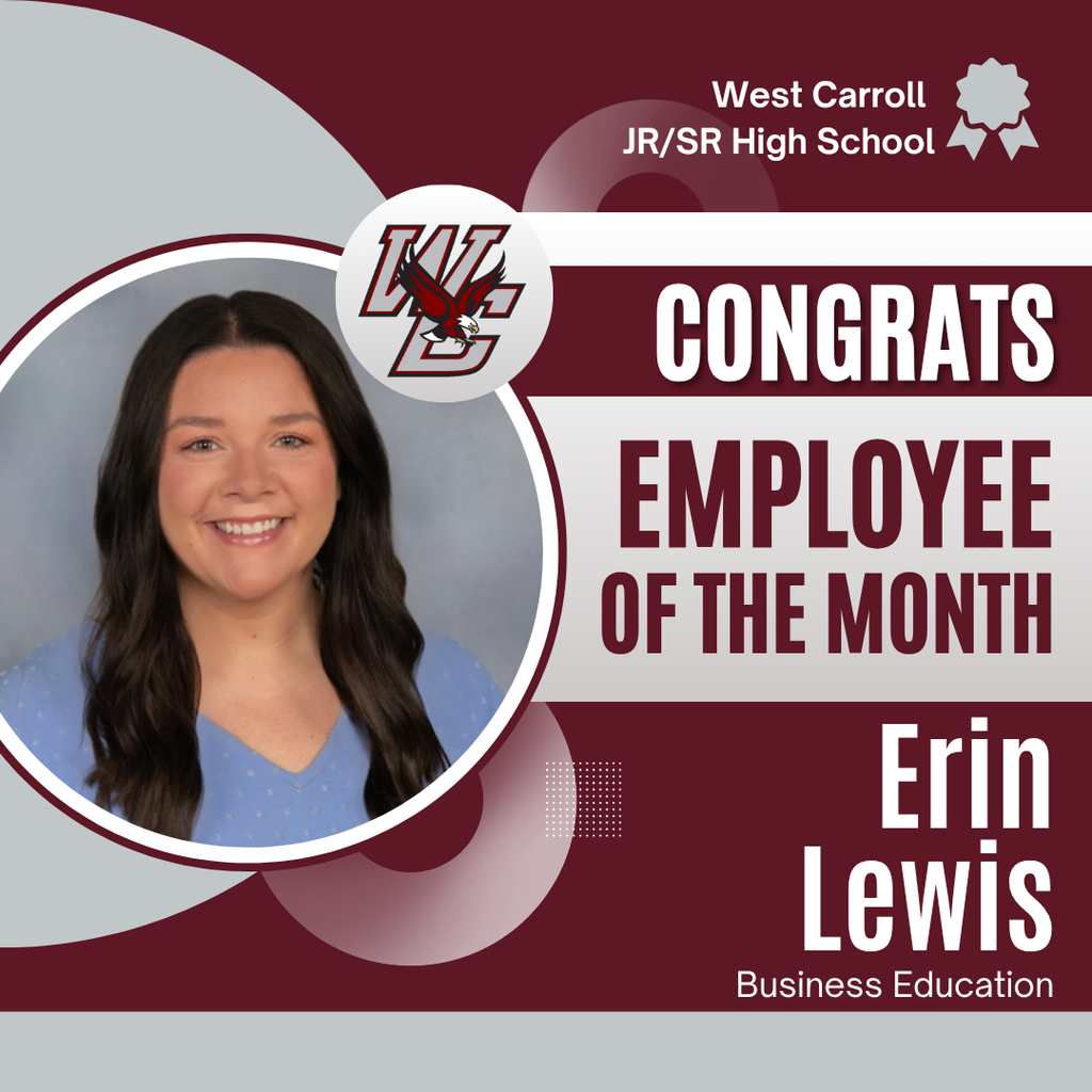 Employee of the Month - Erin Lewis