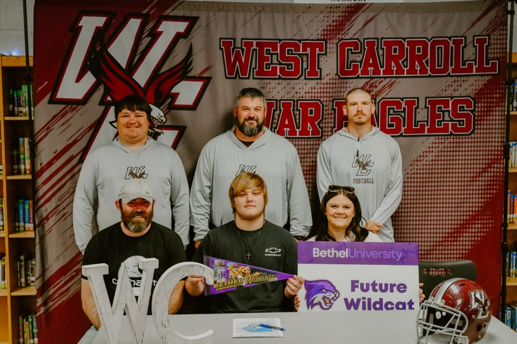 Joseph Brogden and coaches and family