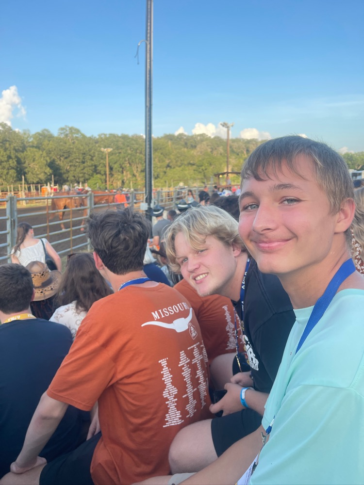 FBLA students at the Rodeo