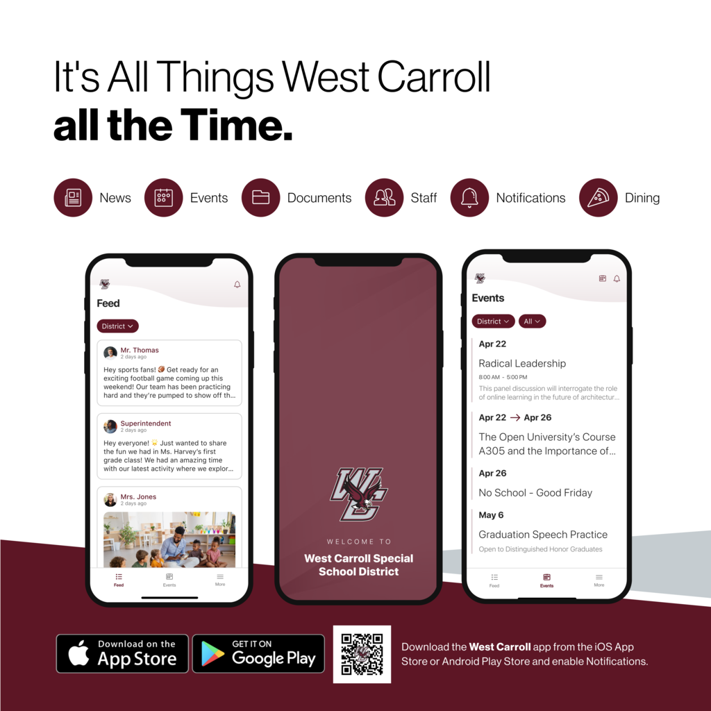 graphic advertising new app with qr code link to https://aptg.co/zfVz_L