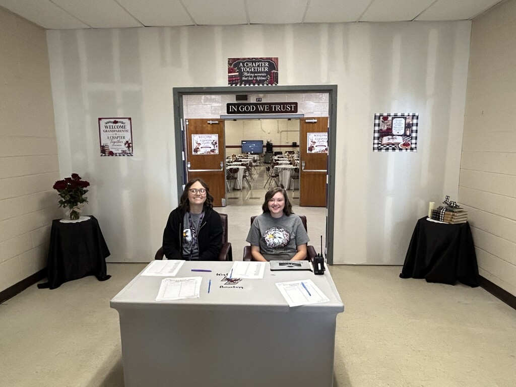 front desk greeters at granparentsday