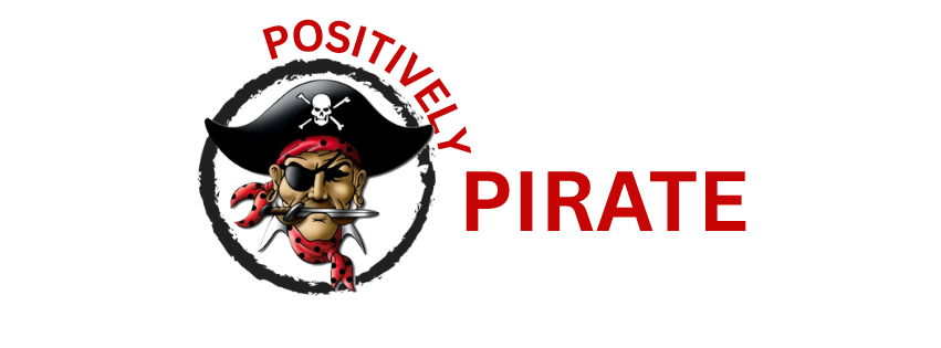 Positively Pirate with Pirate Head