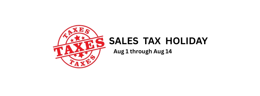 Sales Tax Holiday