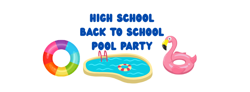 High School Back to School Pool Party