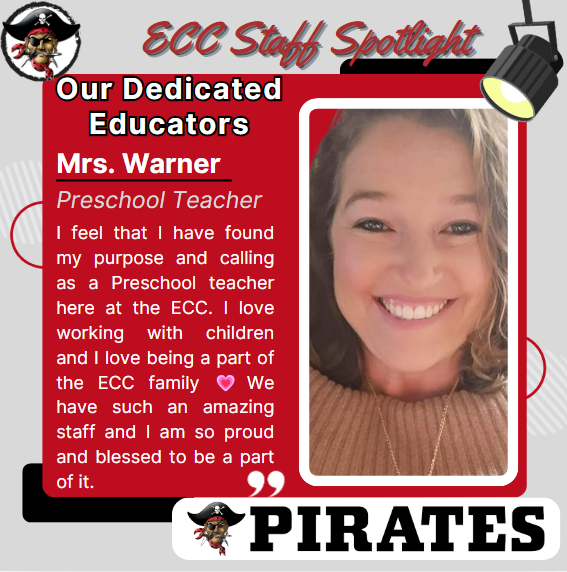Mrs. Warner has been a teacher in West Carrollton School District for 9 years. She loves hiking, reading, traveling, and of course teaching preschool. Mrs. Warner continues to be a dedicated educator in our district!