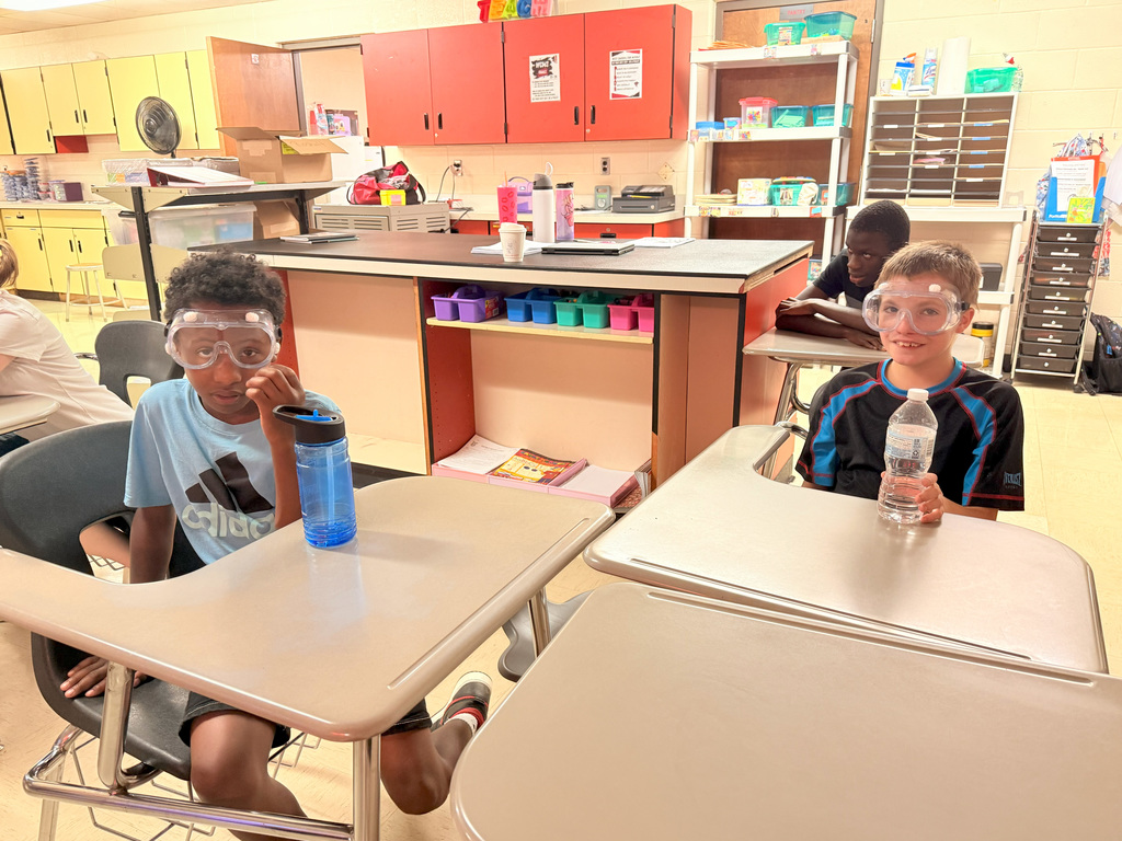 Kids with goggles